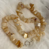 Mother of Pearl Organic Necklace