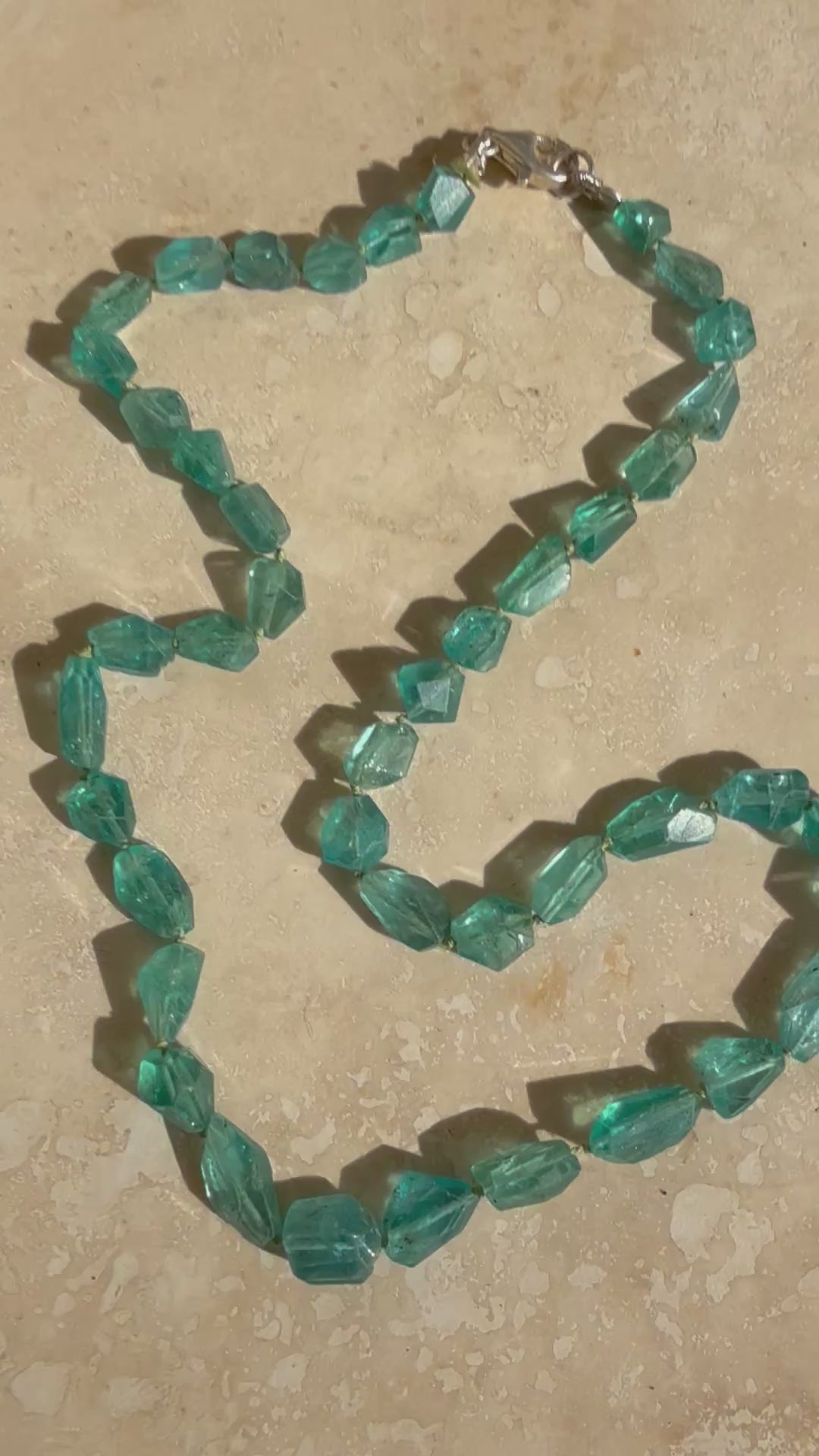 Apatite Stone Necklace