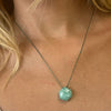 Gemstone Necklace on Cord