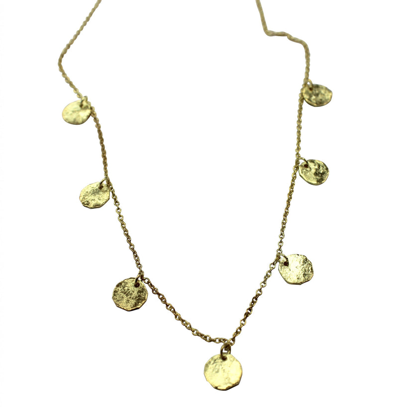 Gold Moon Glimmer Necklace