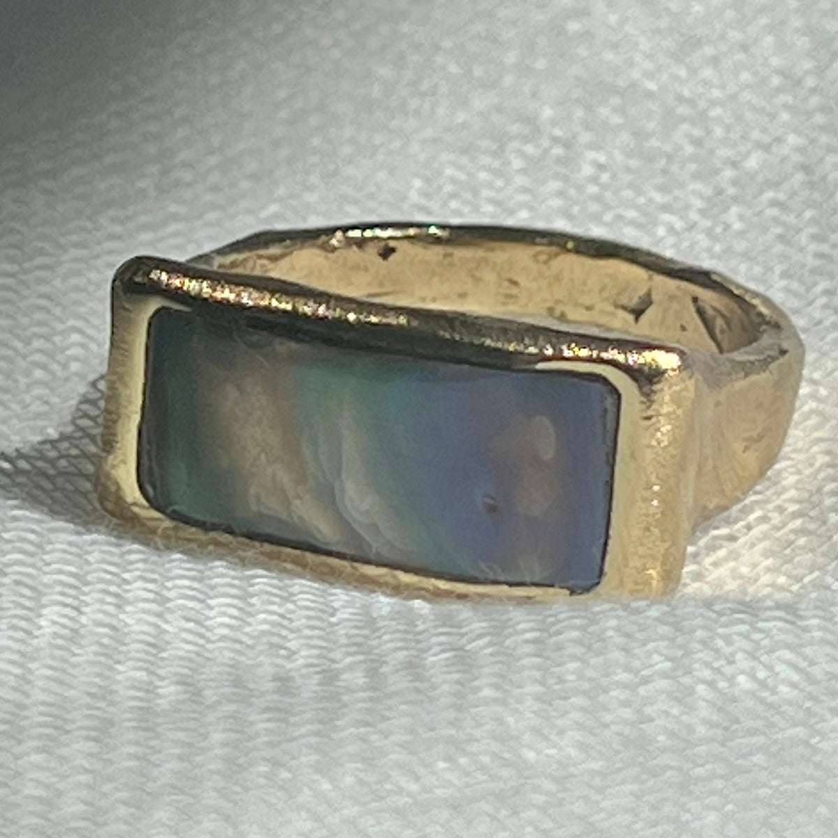 PIANA - UNISEX SIGNET RING IN SILVER OR GOLD