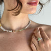 Gemstone Combo Necklace - Green Gleam