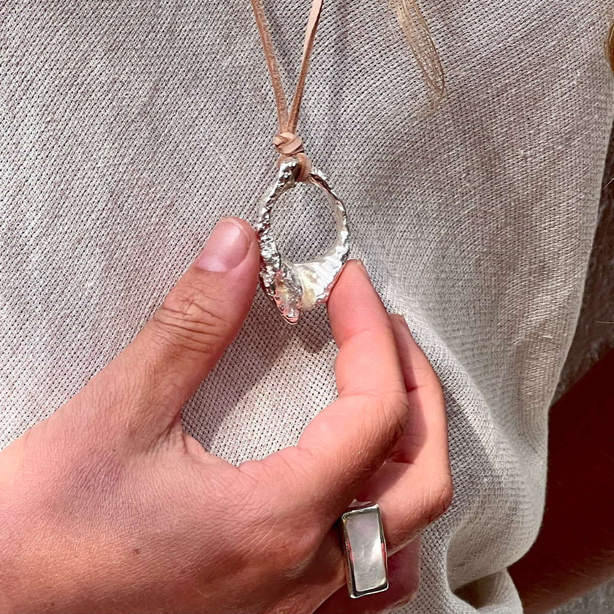 Heart - Necklace and Ring in one