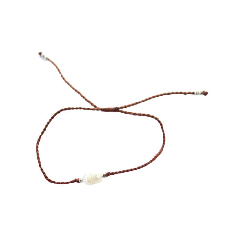 Pearl cord bracelet