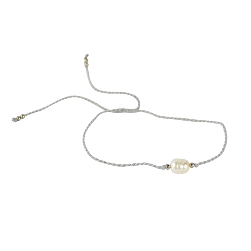 Pearl cord bracelet