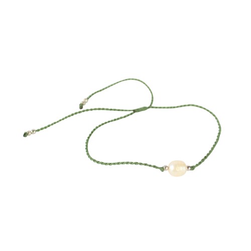 Pearl cord bracelet