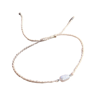 Pearl cord bracelet
