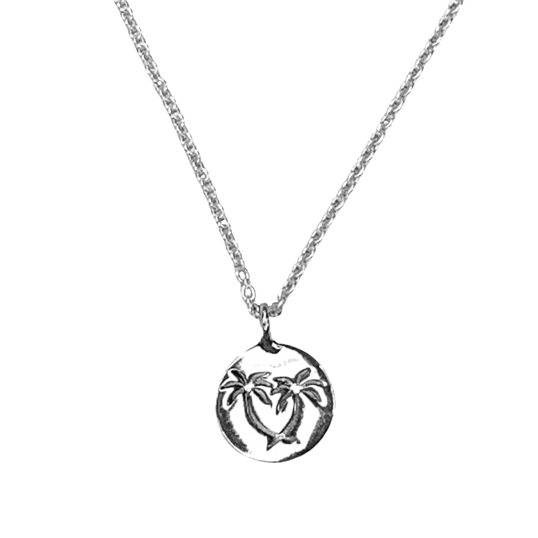 PALMS NECKLACE IN SILVER OR GOLD