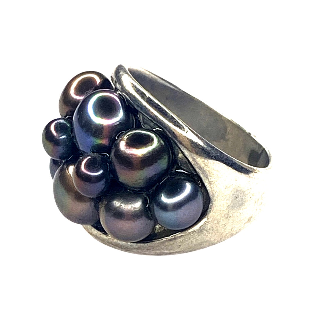 Pearly Pools Ring in Silver or Gold