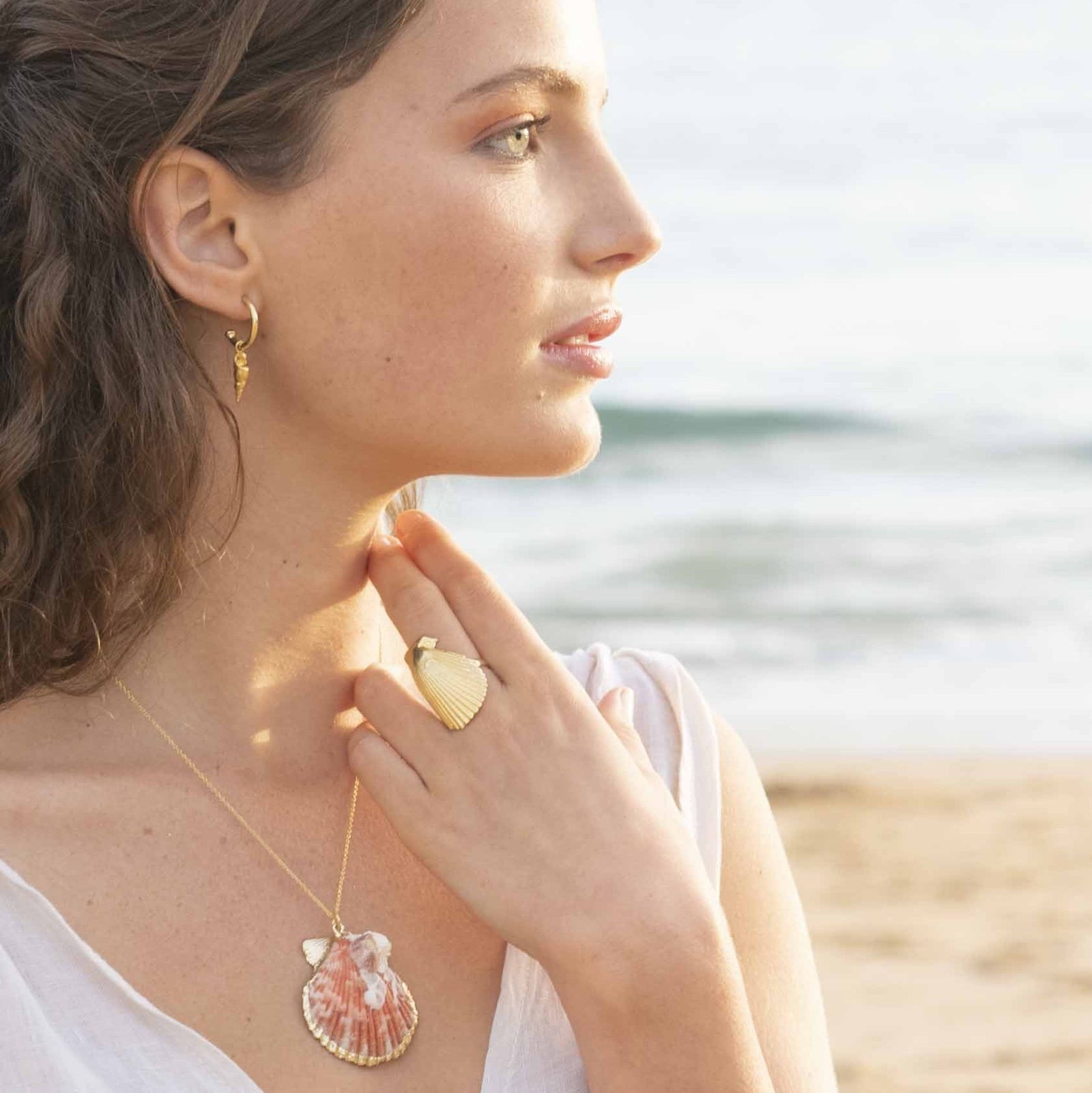 VENUS STATEMENT RING in Silver or Gold