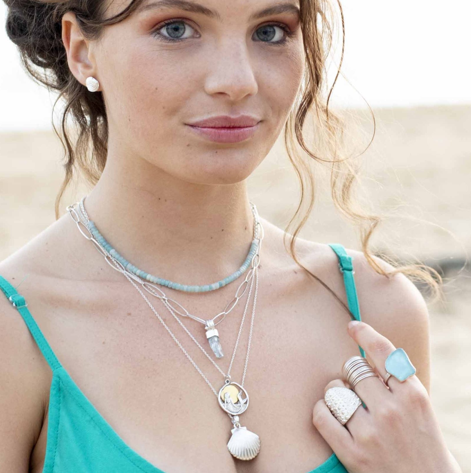 VENUS NECKLACE - silver or gold