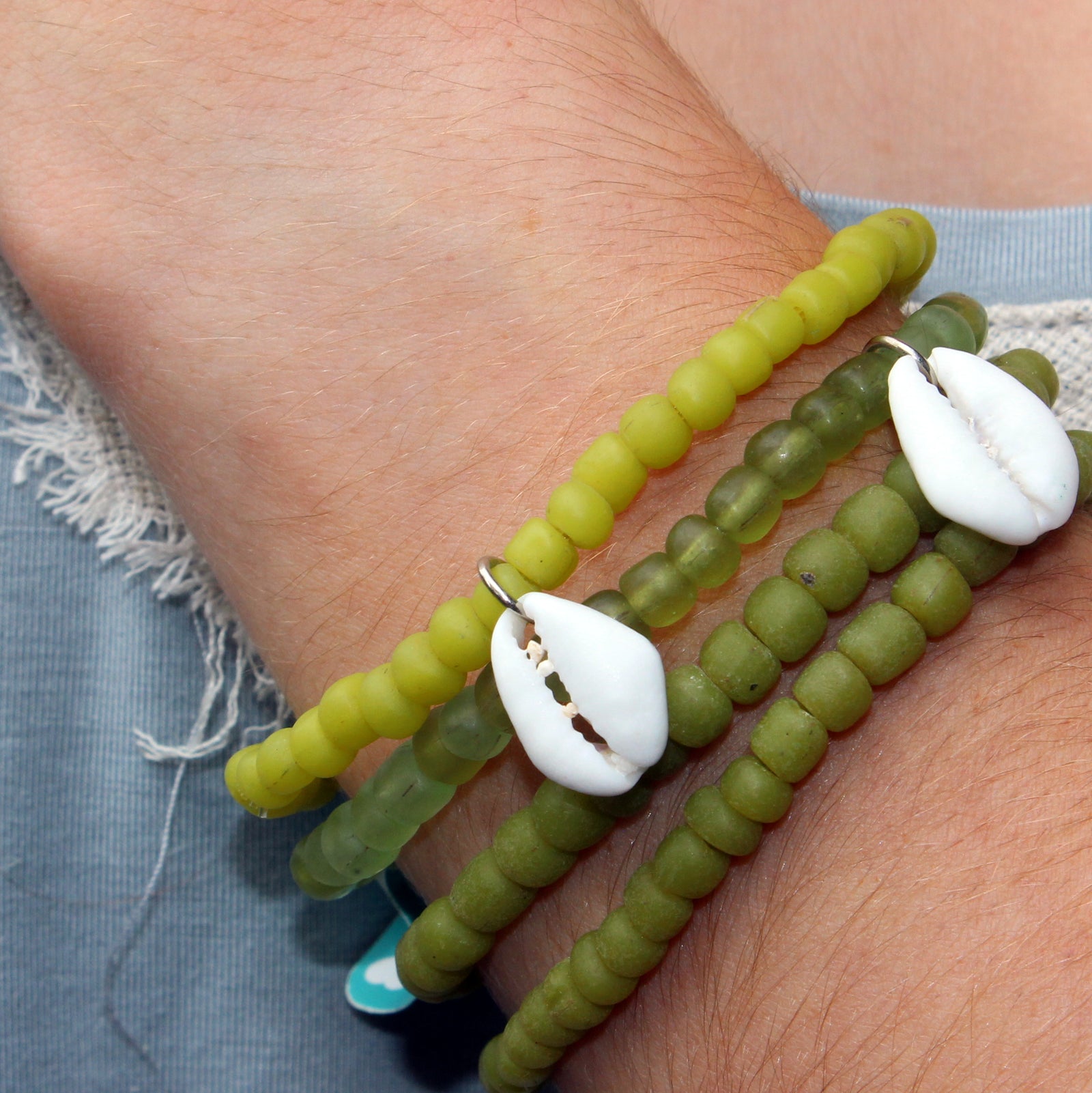 Recycled Glass Bracelets